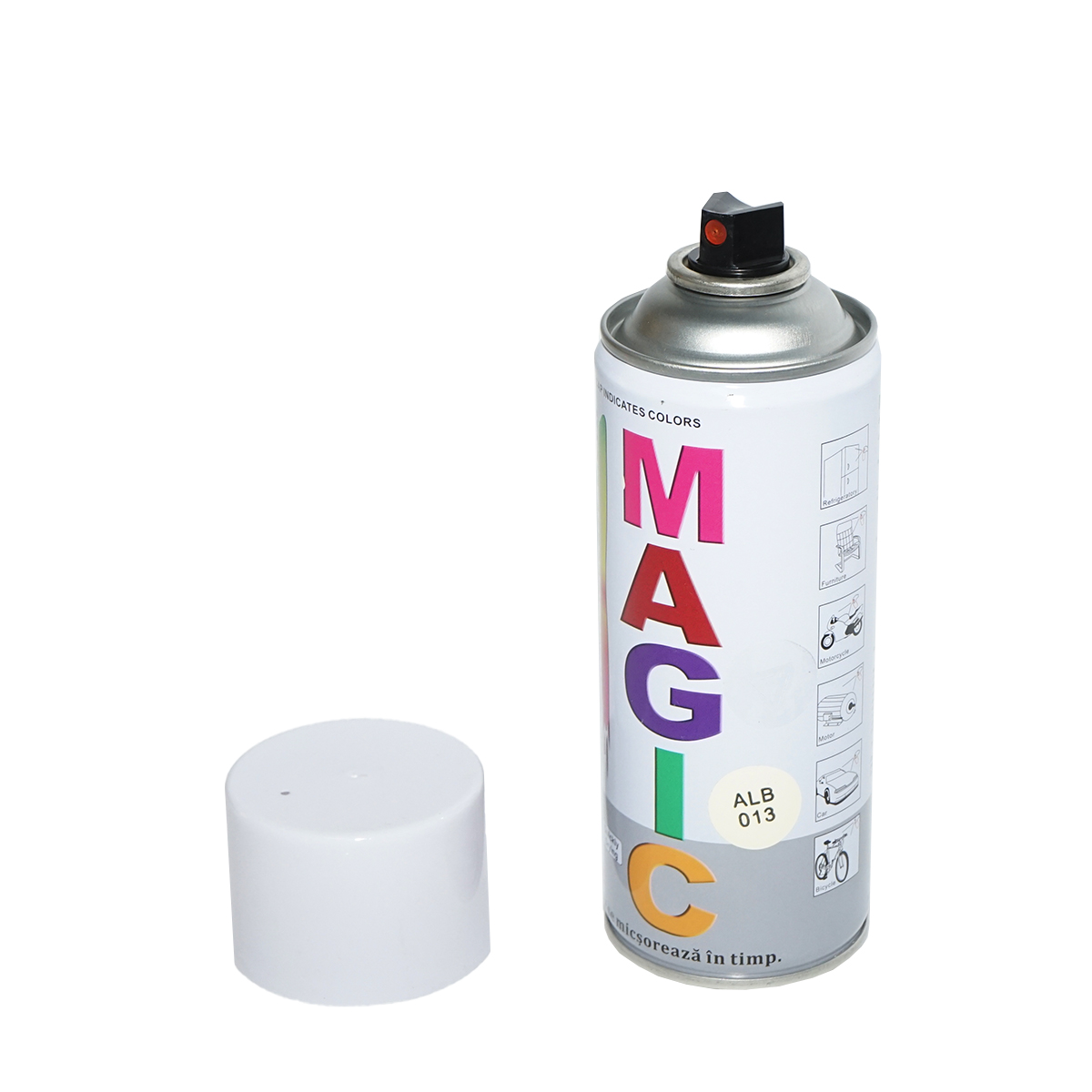 Spray vopsea Magic alb 013 450 ml - imagine 2
