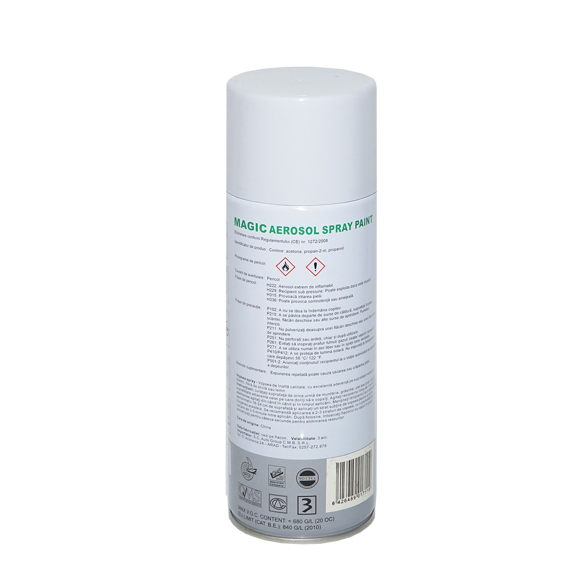 Spray vopsea Magic alb 013 450 ml - imagine 3