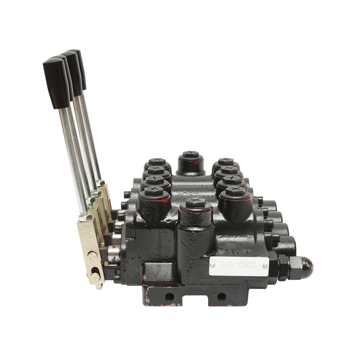 Distribuitor hidraulic cu 4 cai cu manete si accesorii - imagine 5