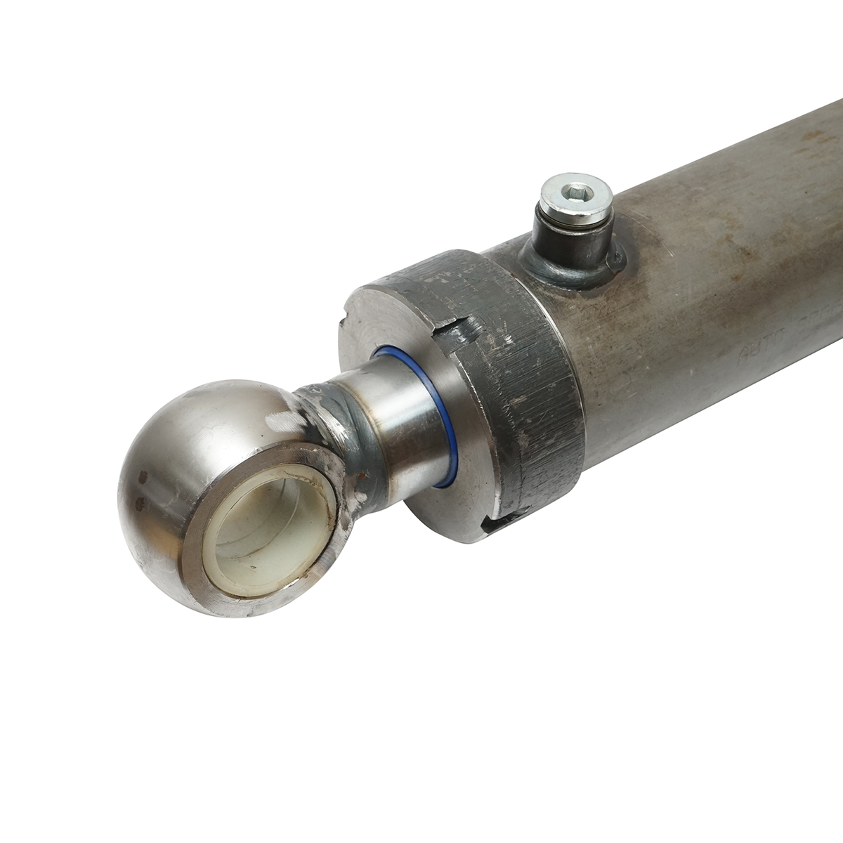 Cilindru hidraulic plug reversibil 92x80x50x1200x900mm cu racord hidraulic fi18 - imagine 4
