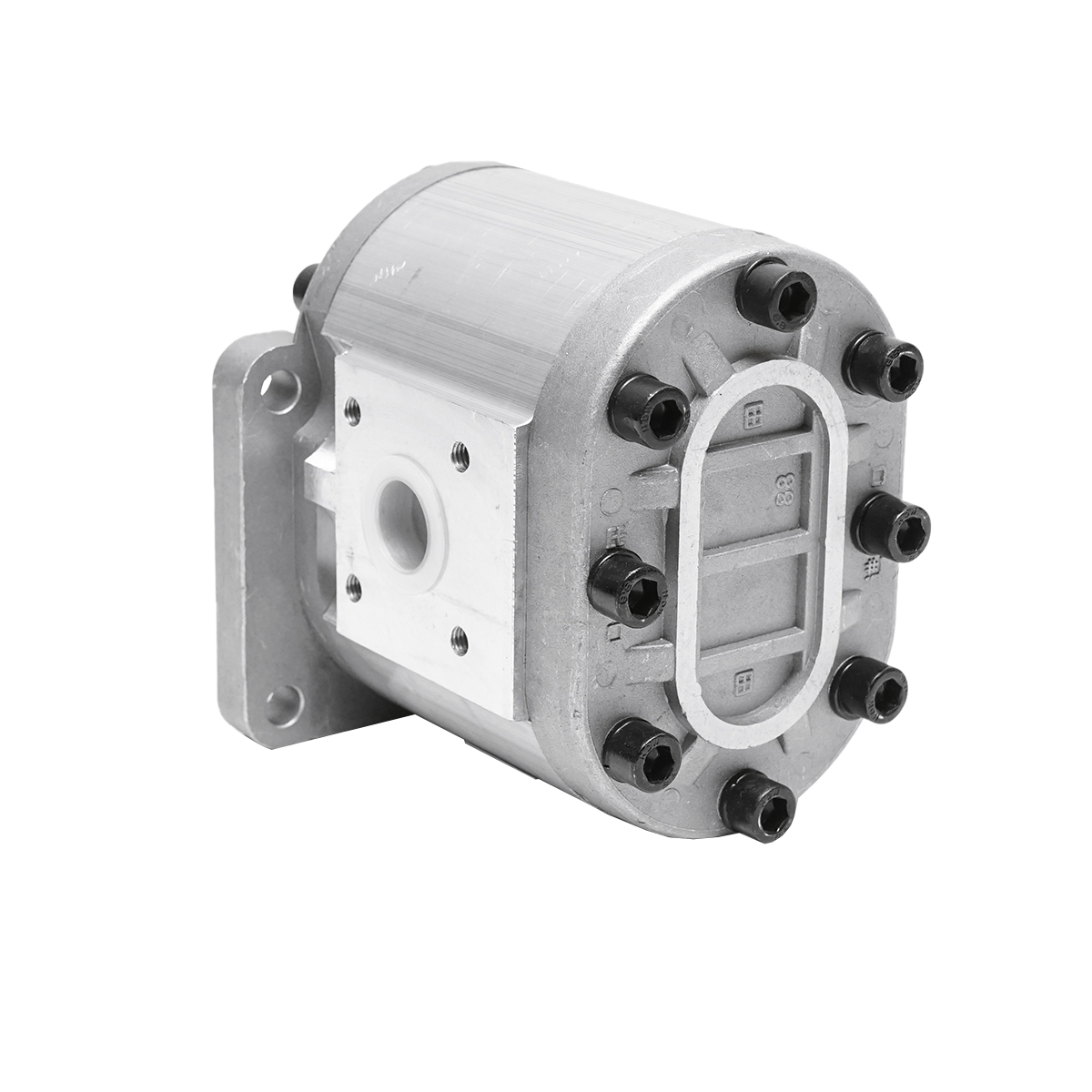 Pompa hidraulica H14/4-01 SF 250 bar 60L/min cu supapa pentru Tractor Forestier Breckner Germany - imagine 3