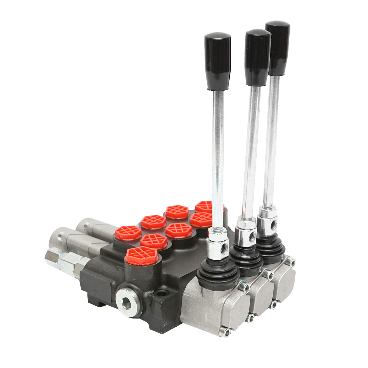 Distribuitor hidraulic cu 3 manete 2 flotante 40L/min - imagine 2