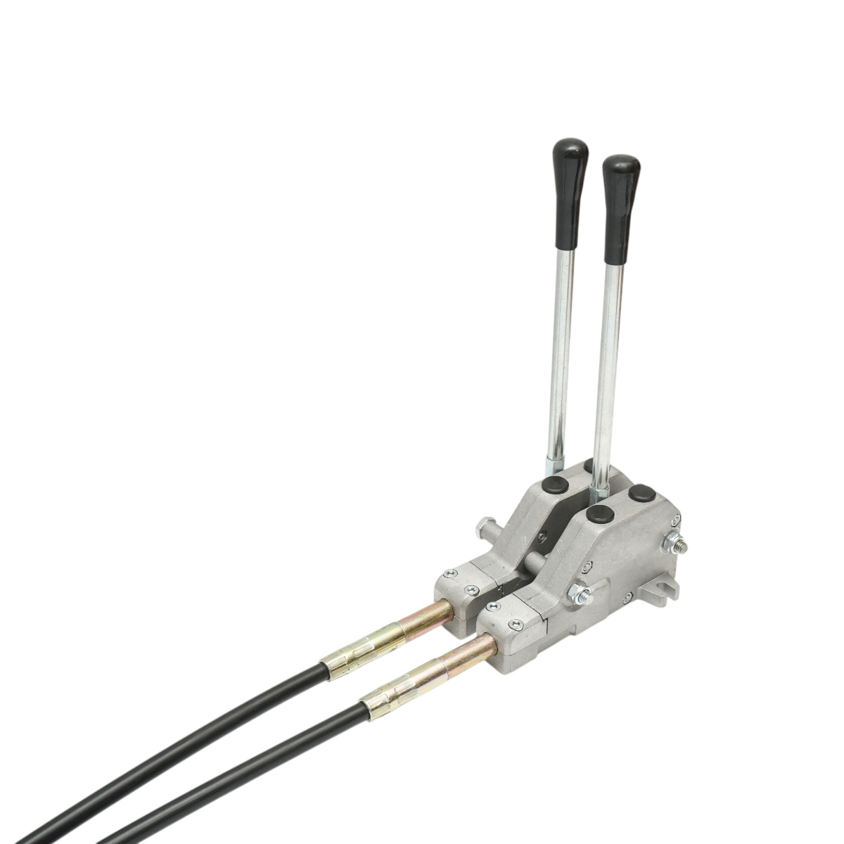 Distribuitor hidraulic cu 2 manete, lungime cablu 2m, presiune 250 bar, debit 40L/min Breckner Germany - imagine 5