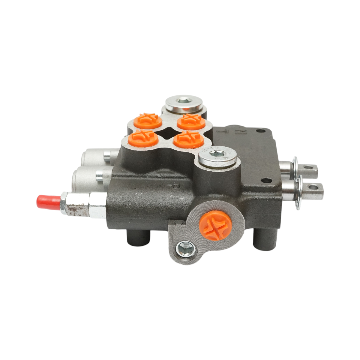 Distribuitor hidraulic cu 2 manete, lungime cablu 2m, presiune 250 bar, debit 80L/min Breckner Germany - imagine 8