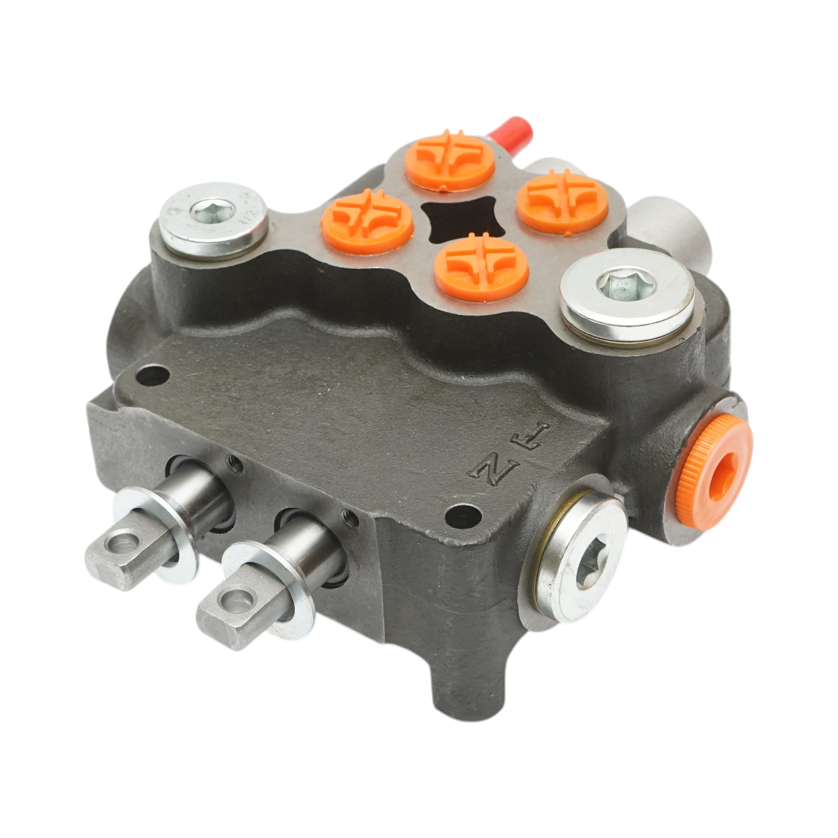 Distribuitor hidraulic cu 2 manete, lungime cablu 2m, presiune 250 bar, debit 80L/min Breckner Germany - imagine 9
