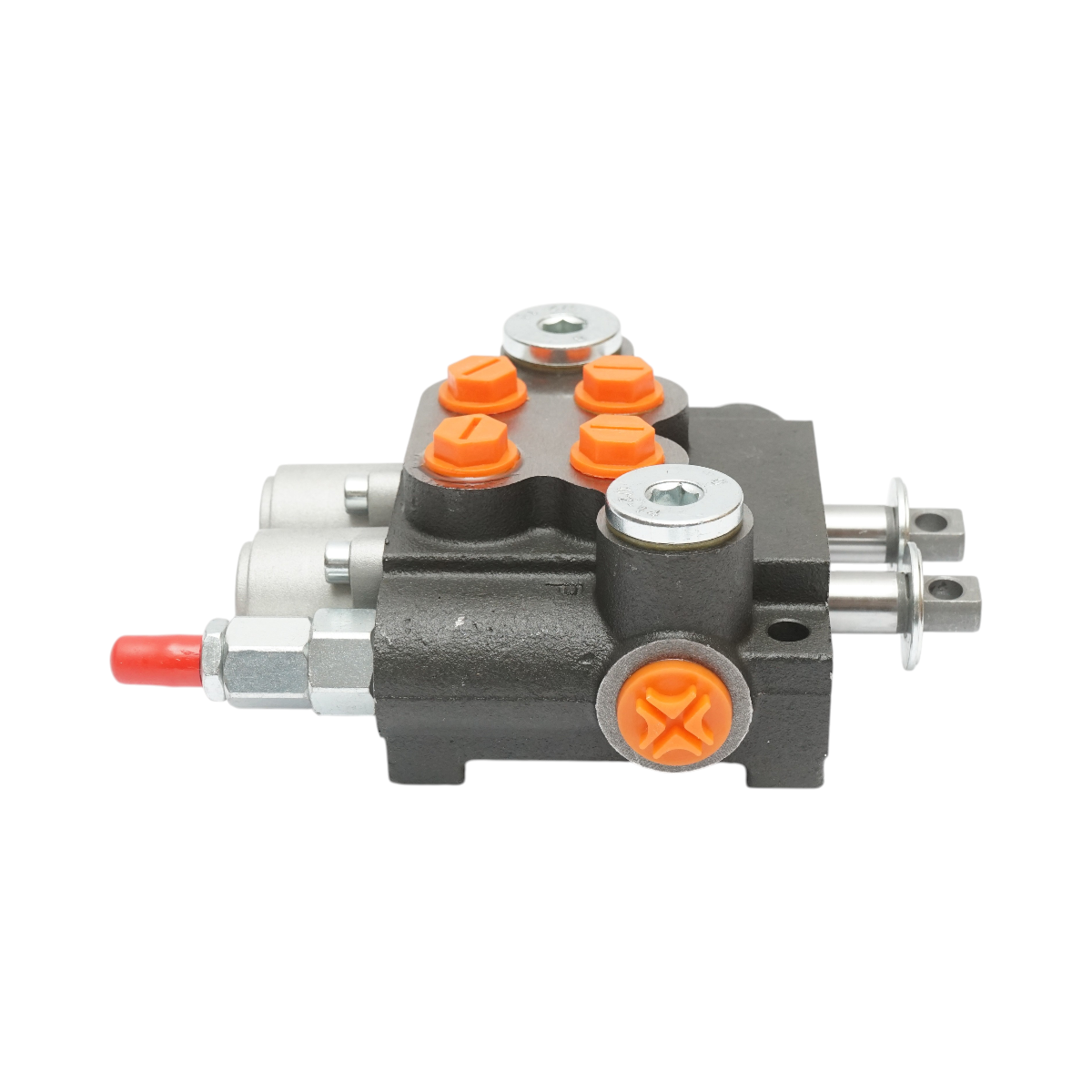 Distribuitor hidraulic cu 2 manete, lungime cablu 2.5m, presiune 250 bar, debit 40L/min Breckner Germany - imagine 7