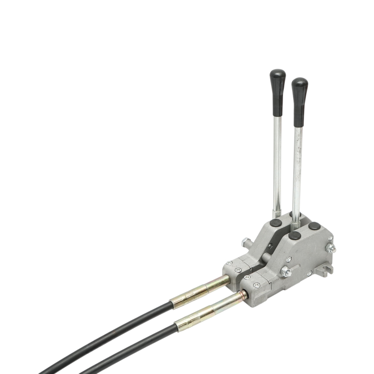 Distribuitor hidraulic cu 2 manete, lungime cablu 2.5m, presiune 250 bar, debit 80L/min Breckner Germany - imagine 5