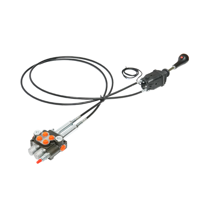 Distribuitor hidraulic cu joystick, lungime cablu 2m presiune 250 bar debit 40L/min Breckner Germany - imagine 5