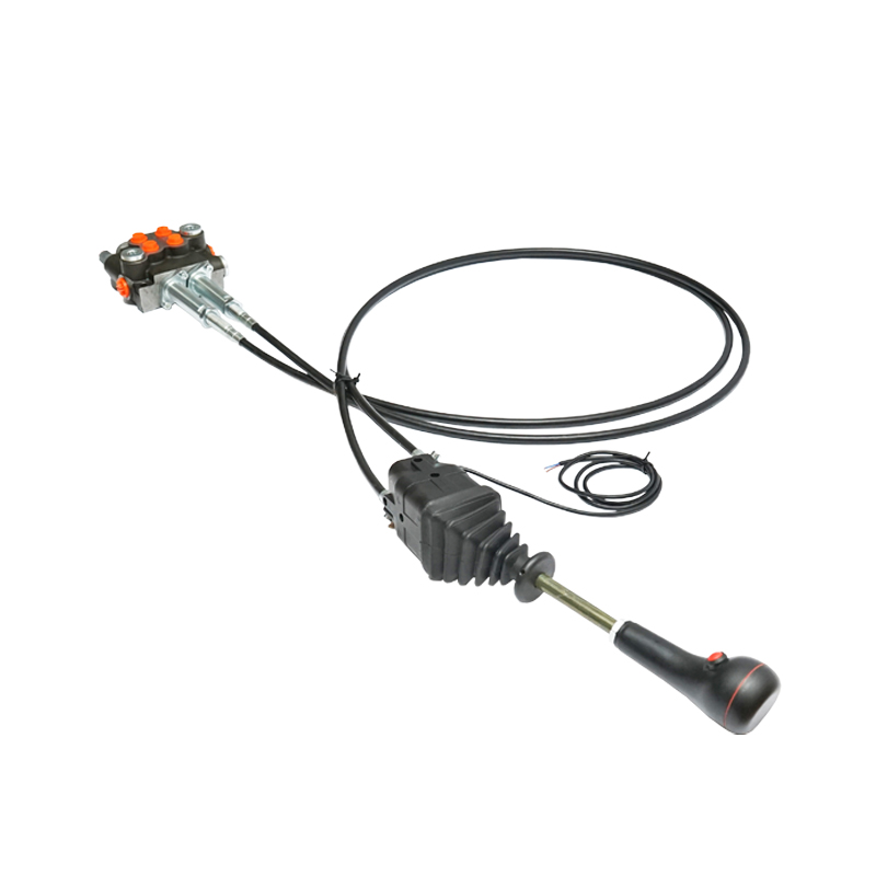 Distribuitor hidraulic cu joystick, lungime cablu 2m presiune 250 bar debit 40L/min Breckner Germany - imagine 6