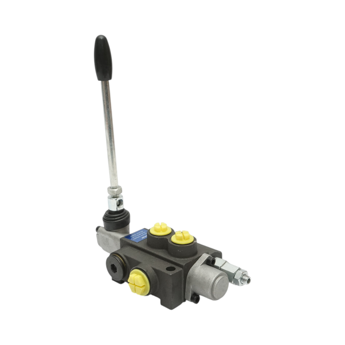 Distribuitor hidraulic cu 1 maneta debit 40L/min cu levier inclus  -15 /+80 Breckner Germany - imagine 5