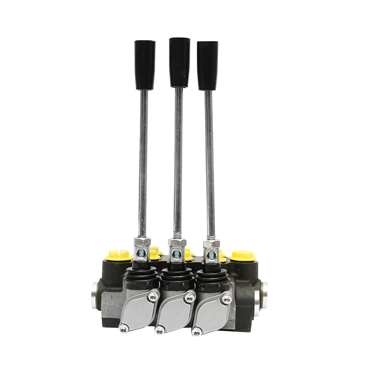 Distribuitor hidraulic cu 3 manete debit 40L/min cu levier si reductie incluse -15 /+80 Breckner Germany - imagine 5