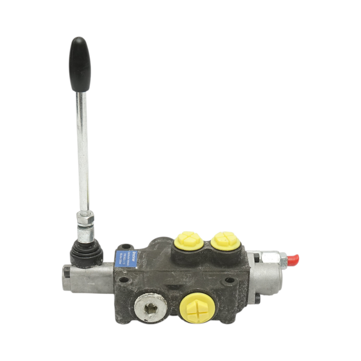 Distribuitor hidraulic cu 1 maneta debit 80L/min cu levier -15 /+80 Breckner Germany - imagine 6
