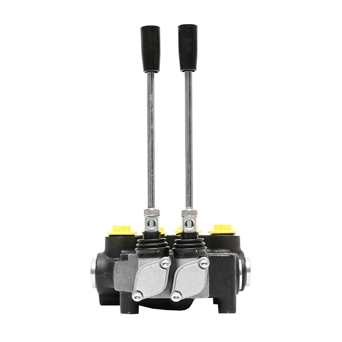 Distribuitor hidraulic cu 2 manete debit 80L/min cu levier si reductie incluse -15 /+80 Breckner Germany - imagine 4