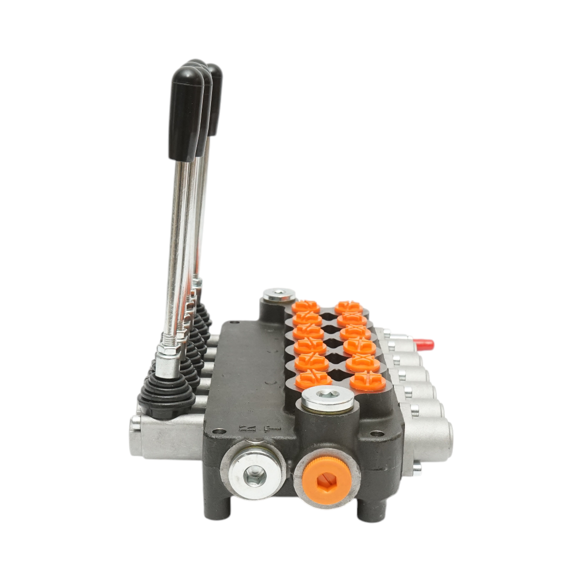 Distribuitor hidraulic cu 6 manete incluse debit 80L/min, 15 /+80 Breckner Germany - imagine 5
