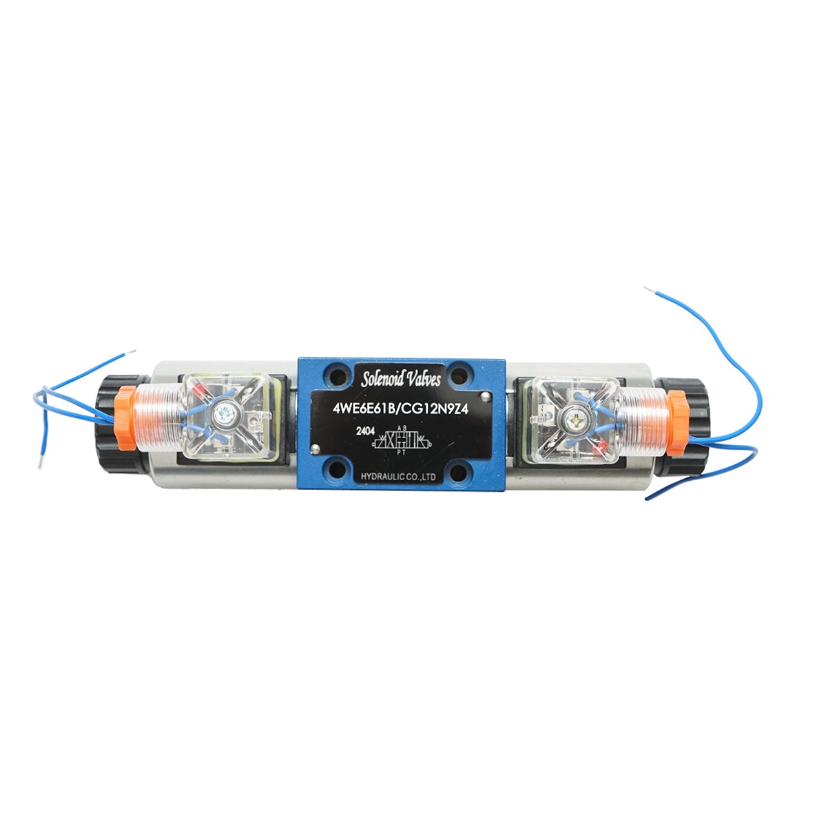 Electrovalva directionala 12VDC 25W pentru 6 cai control debit instalatii hidraulice HDQX126J 4WE6J61B CG12N9Z4 - imagine 3
