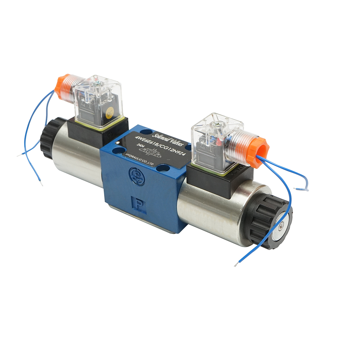 Electrovalva directionala 12VDC 25W pentru 6 cai control debit instalatii hidraulice HDQX126J 4WE6J61B CG12N9Z4 - imagine 2
