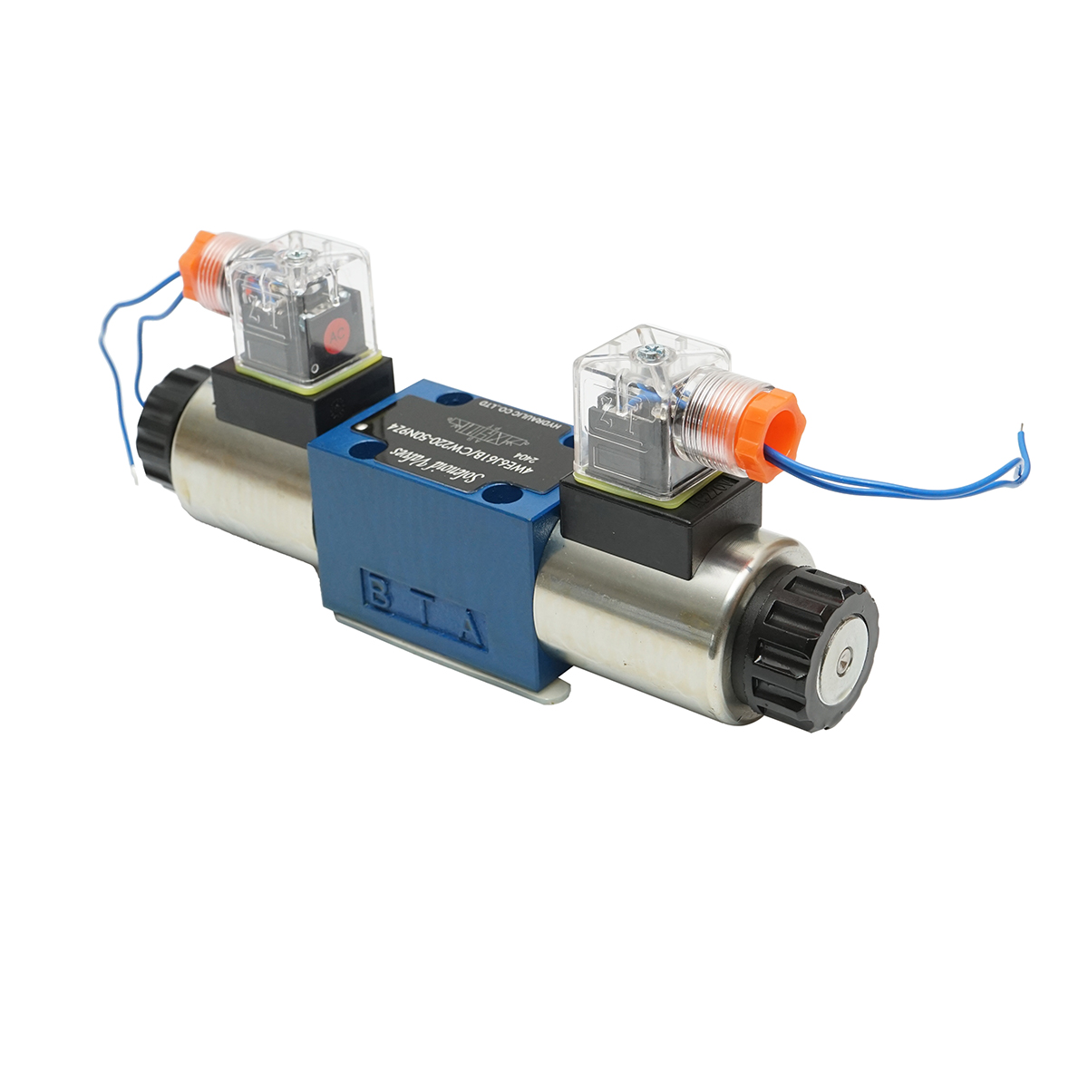 Electrovalva directionala AC220V pentru 6 cai control debit instalatii hidraulice HDQX2206J 4WE6J61B CW220-50N9Z4 - imagine 3