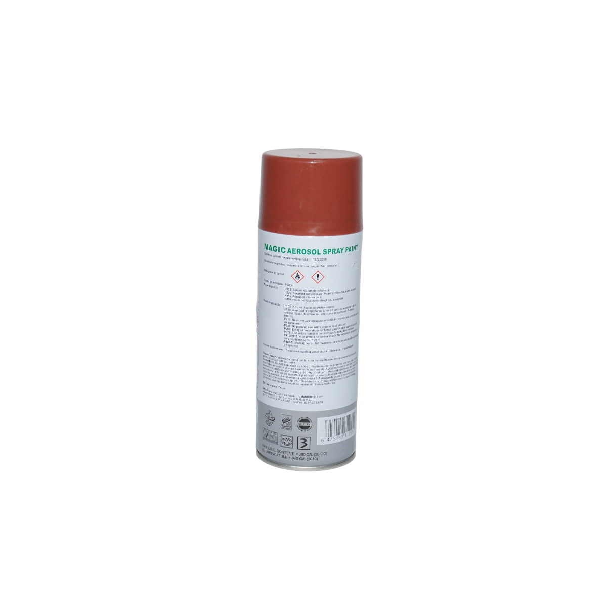 Spray vopsea Magic rosu toreador 450 ml - imagine 2