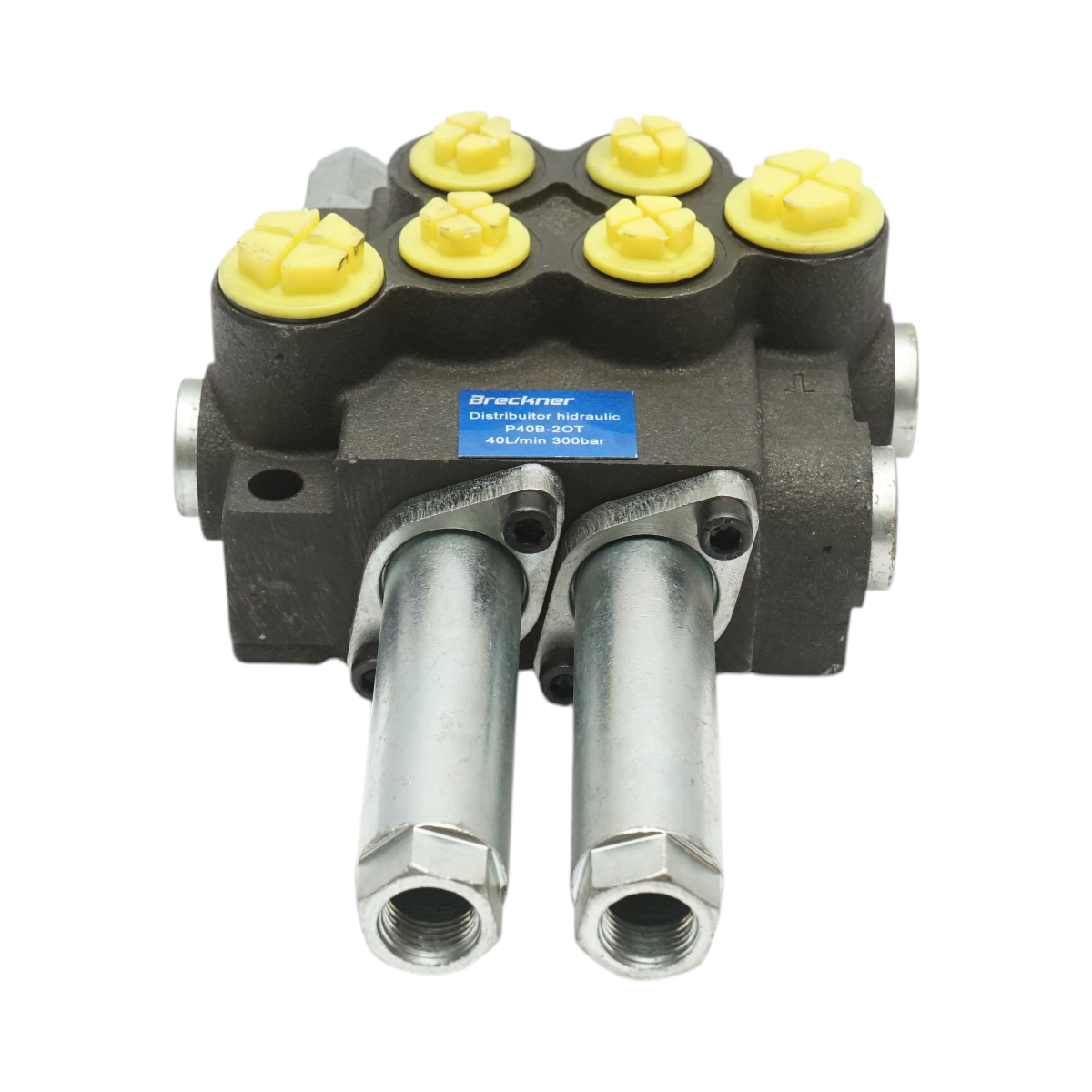 Distribuitor hidraulic 40L/min 300 bar P40 pentru cablu joystick cu 2 circuite Breckner Germany - imagine 4