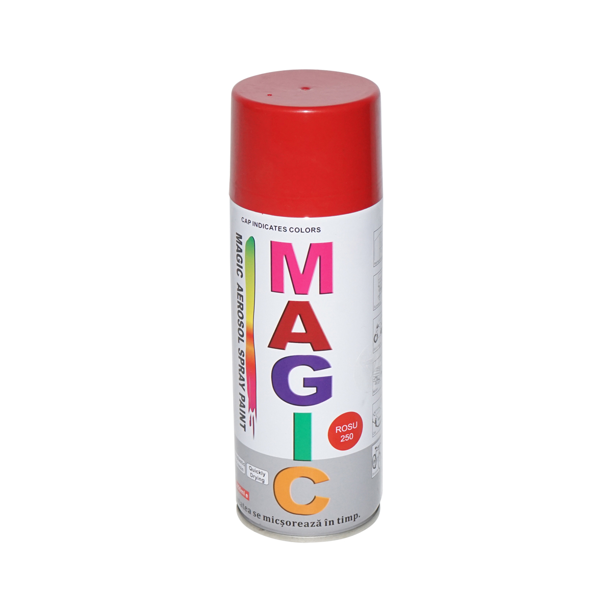 Spray vopsea Magic rosu 250 450 ml - imagine 3