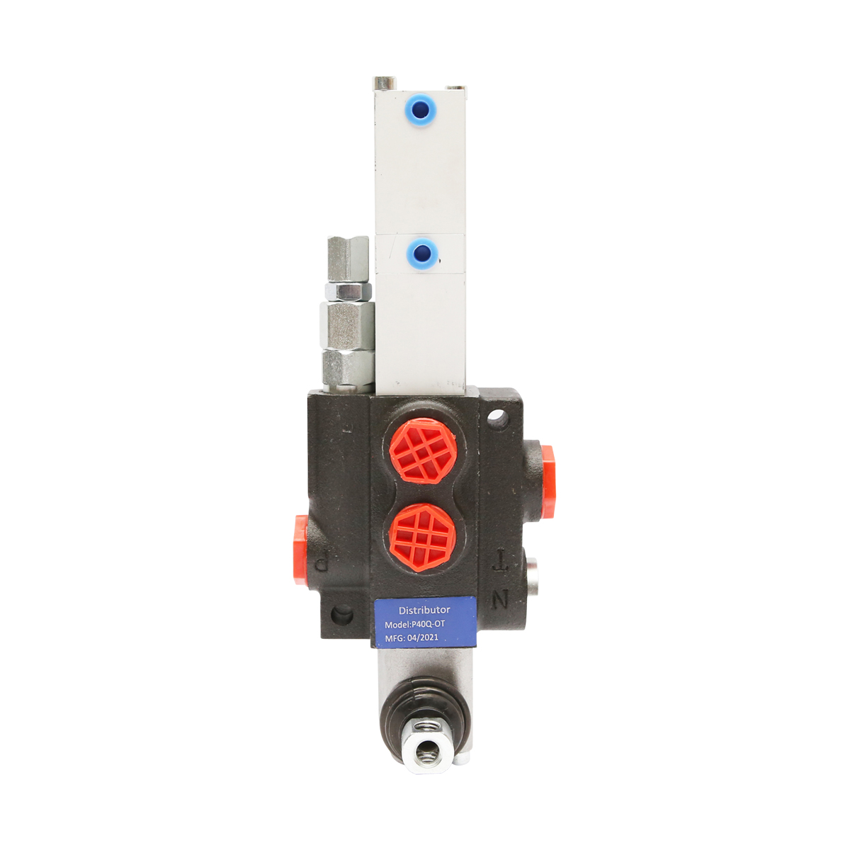 Distribuitor hidraulic P40 pneumatic cu 1 cale Breckner Germany - imagine 5