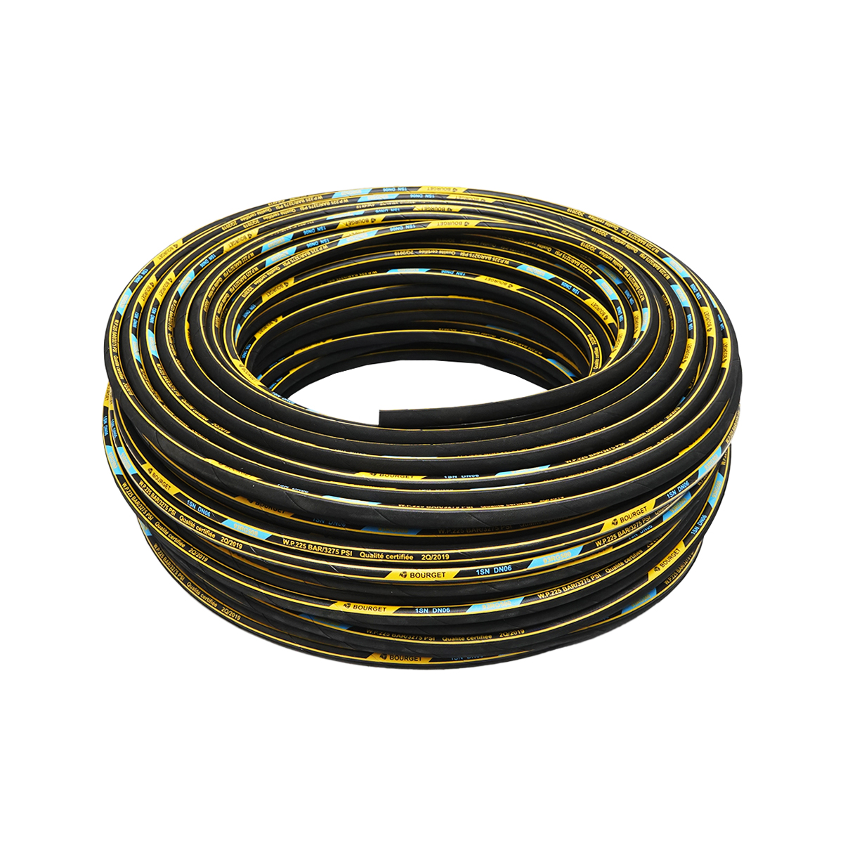 Rola 100m furtun hidraulic 1SN DN8 presiune de lucru 215 Bar Bourget - imagine 2