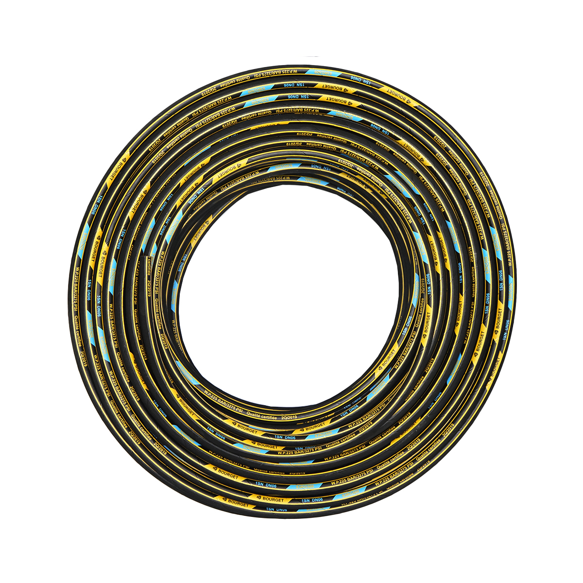 Rola 100m furtun hidraulic 2SN DN6 presiune de lucru 400 Bar Bourget