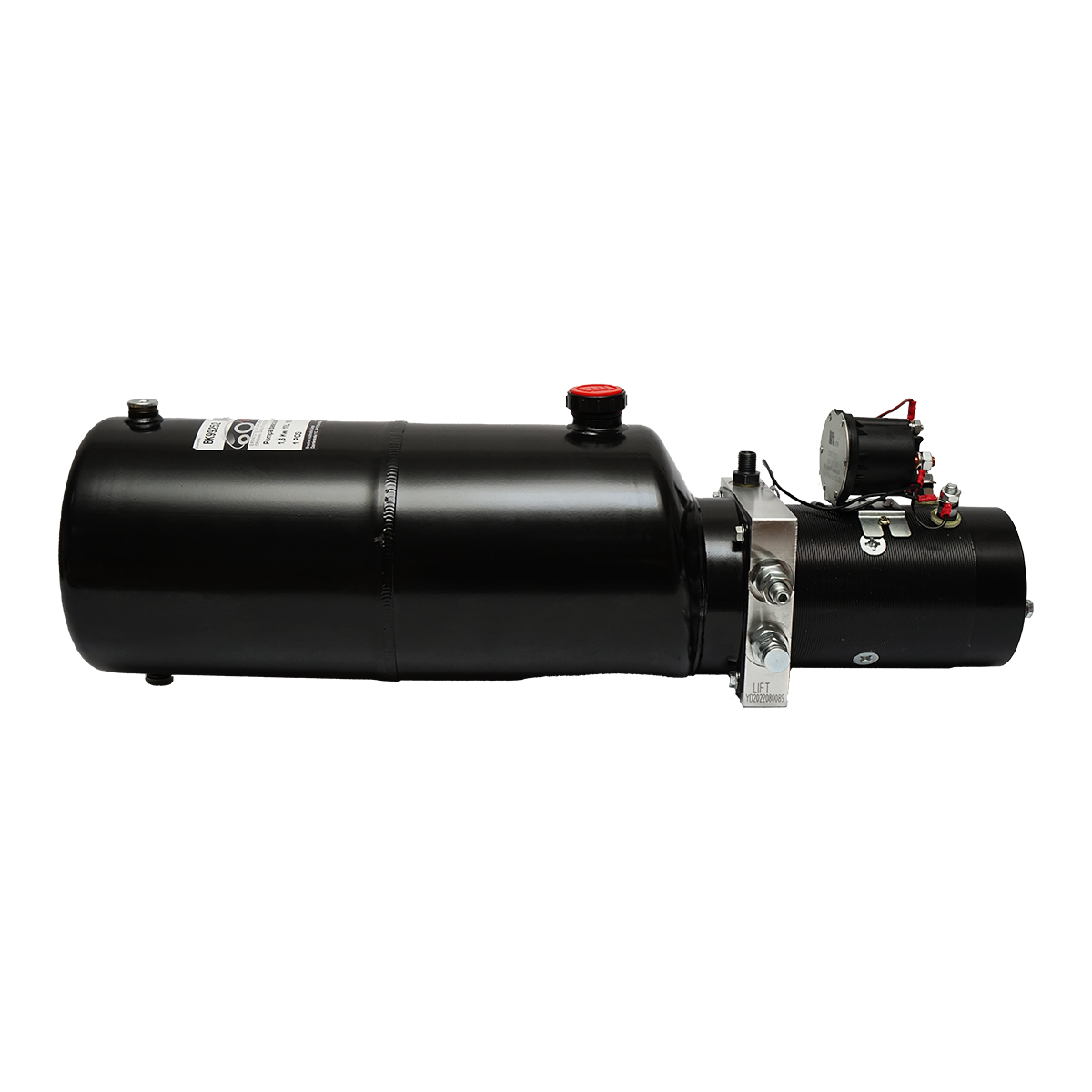 Pompa basculare 12V, 1.6kW 160 bar cu rezervor metalic 10L Breckner Germany - imagine 2