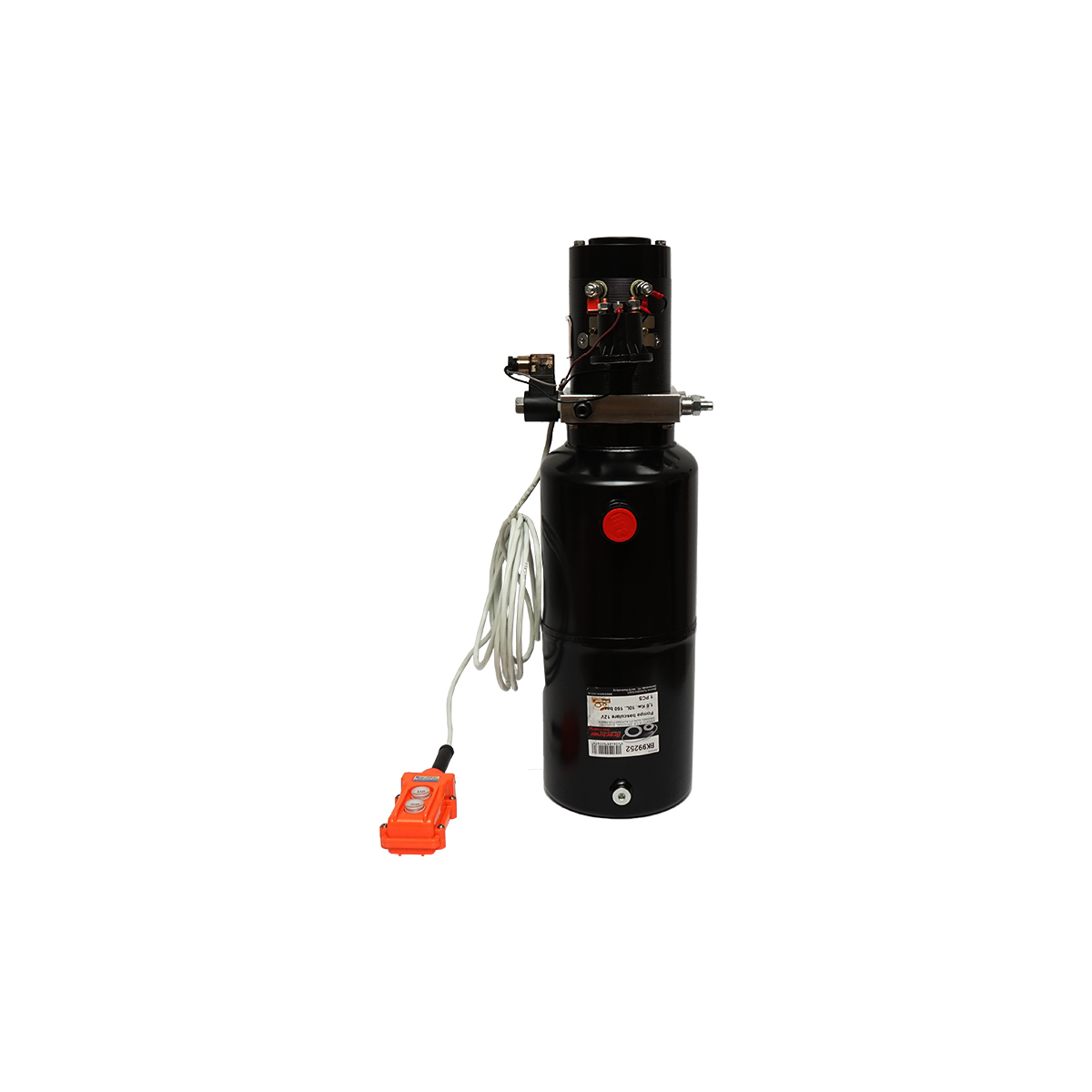 Pompa basculare 12V, 1.6kW 160 bar cu rezervor metalic 10L Breckner Germany - imagine 3