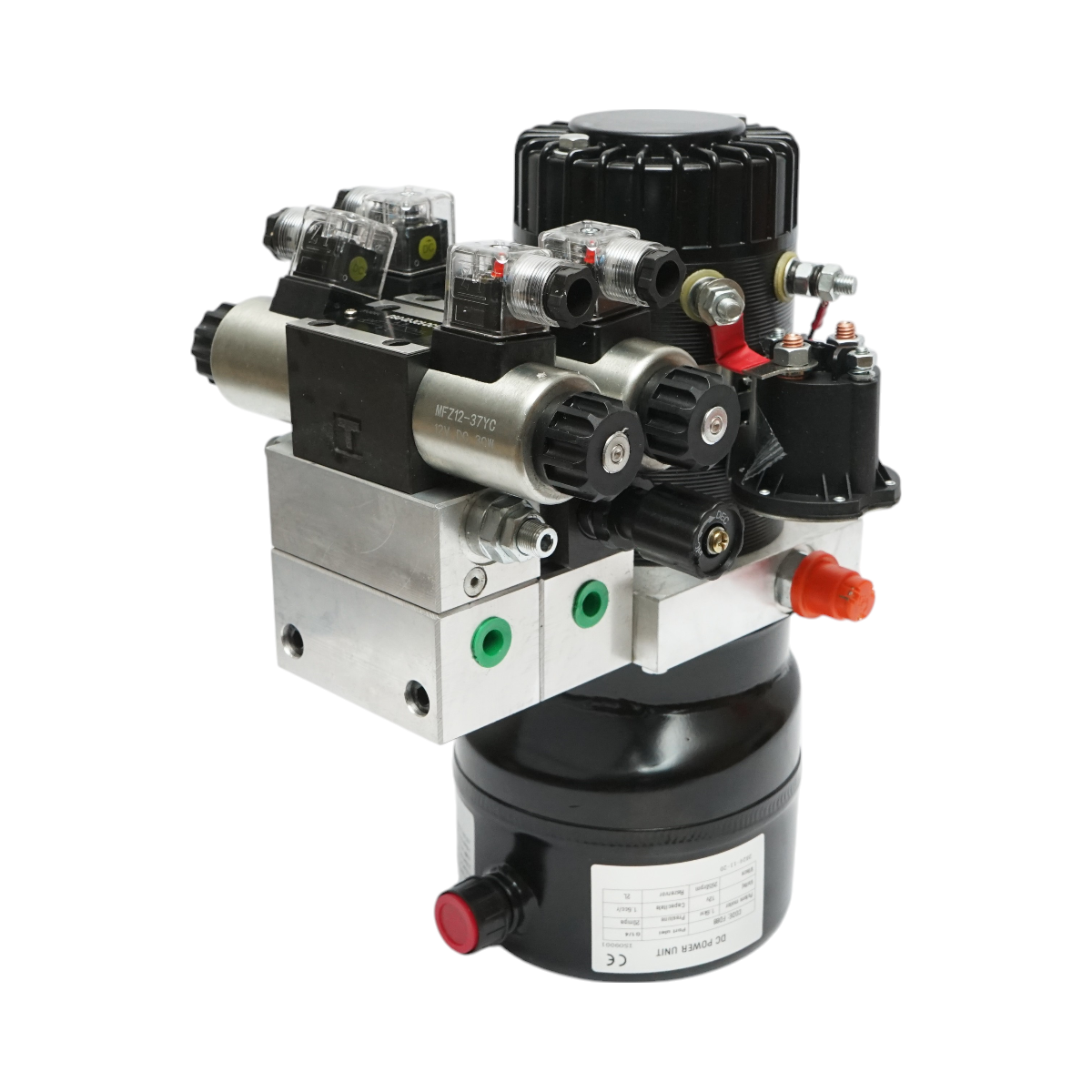 Pompa basculare hidraulica pentru plug zapada 12V, 1.6Kw, 20Bar - imagine 2