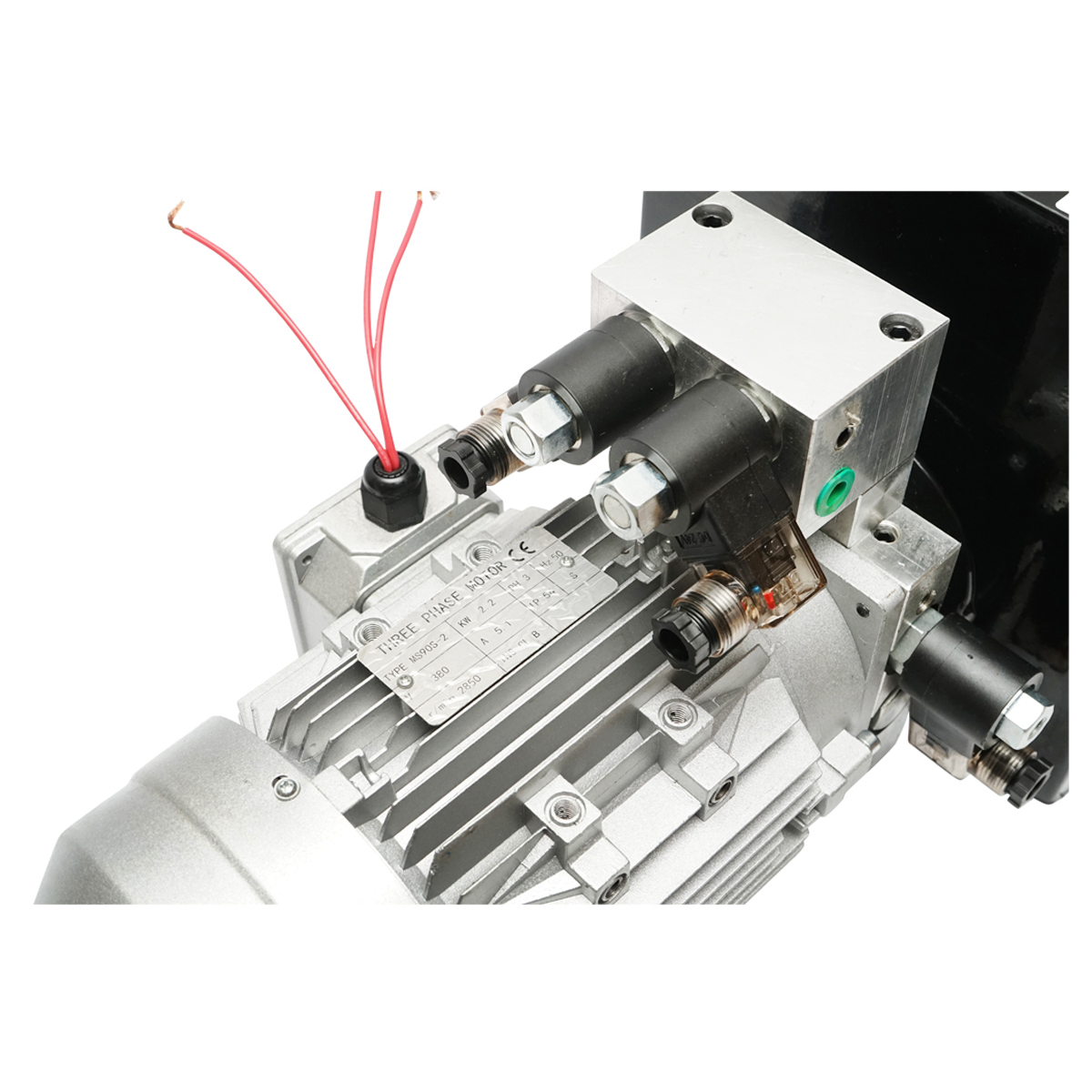 Pompa basculare hidraulica pentru elevator auto tip foarfeca 2.2Kw, 380V Breckner Germany - imagine 3