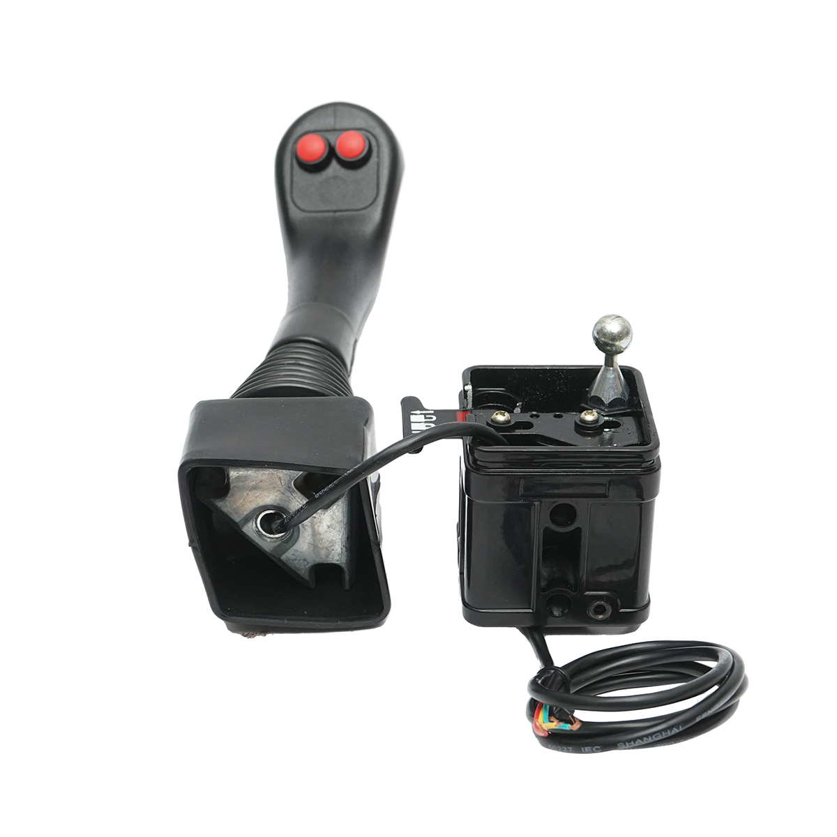 Maneta comanda distribuitor hidraulic 2 butoane Breckner Germany - imagine 4