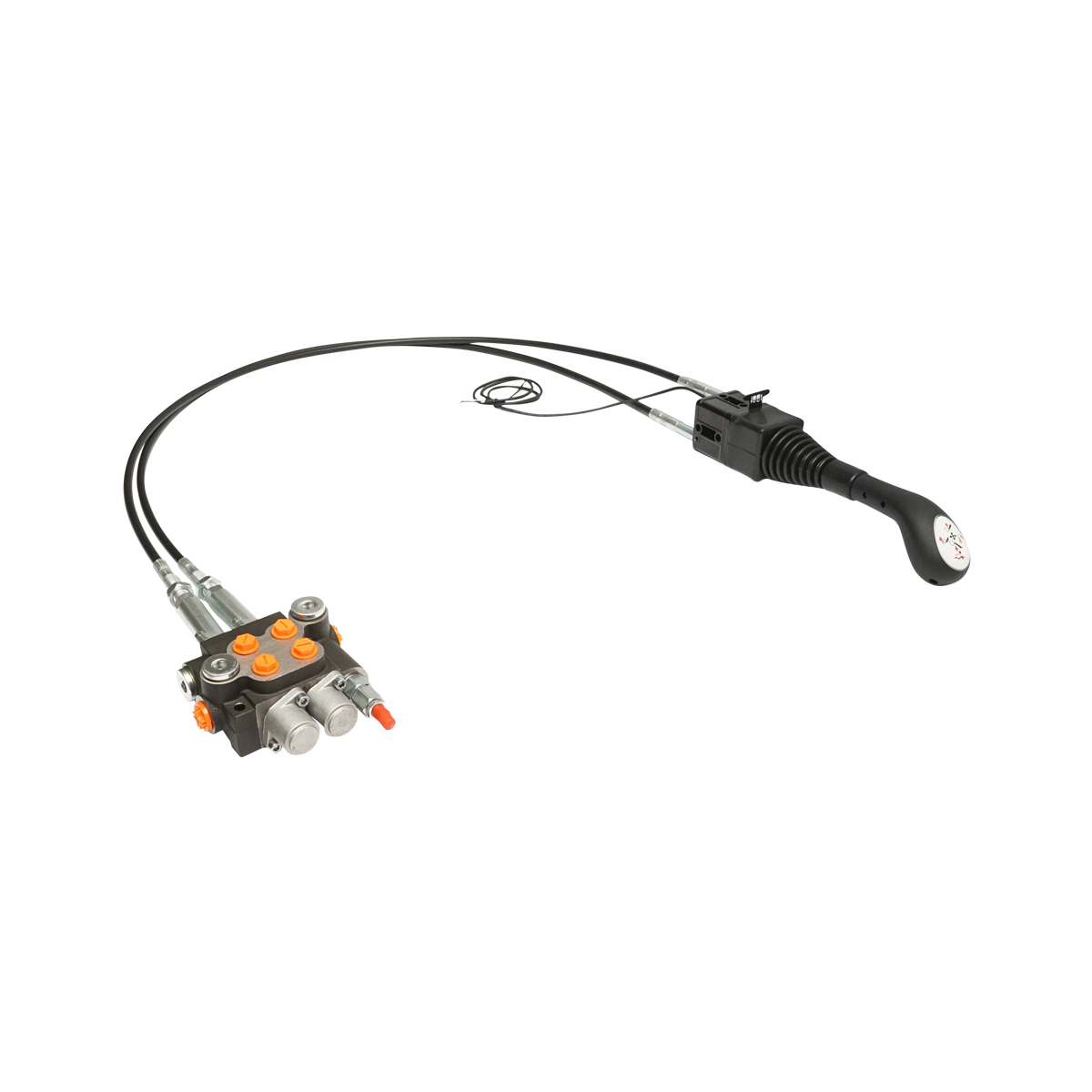 Distribuitor hidraulic P40 315 bar 2 cai si joystick si cablu 1,5M 40L/min - imagine 4