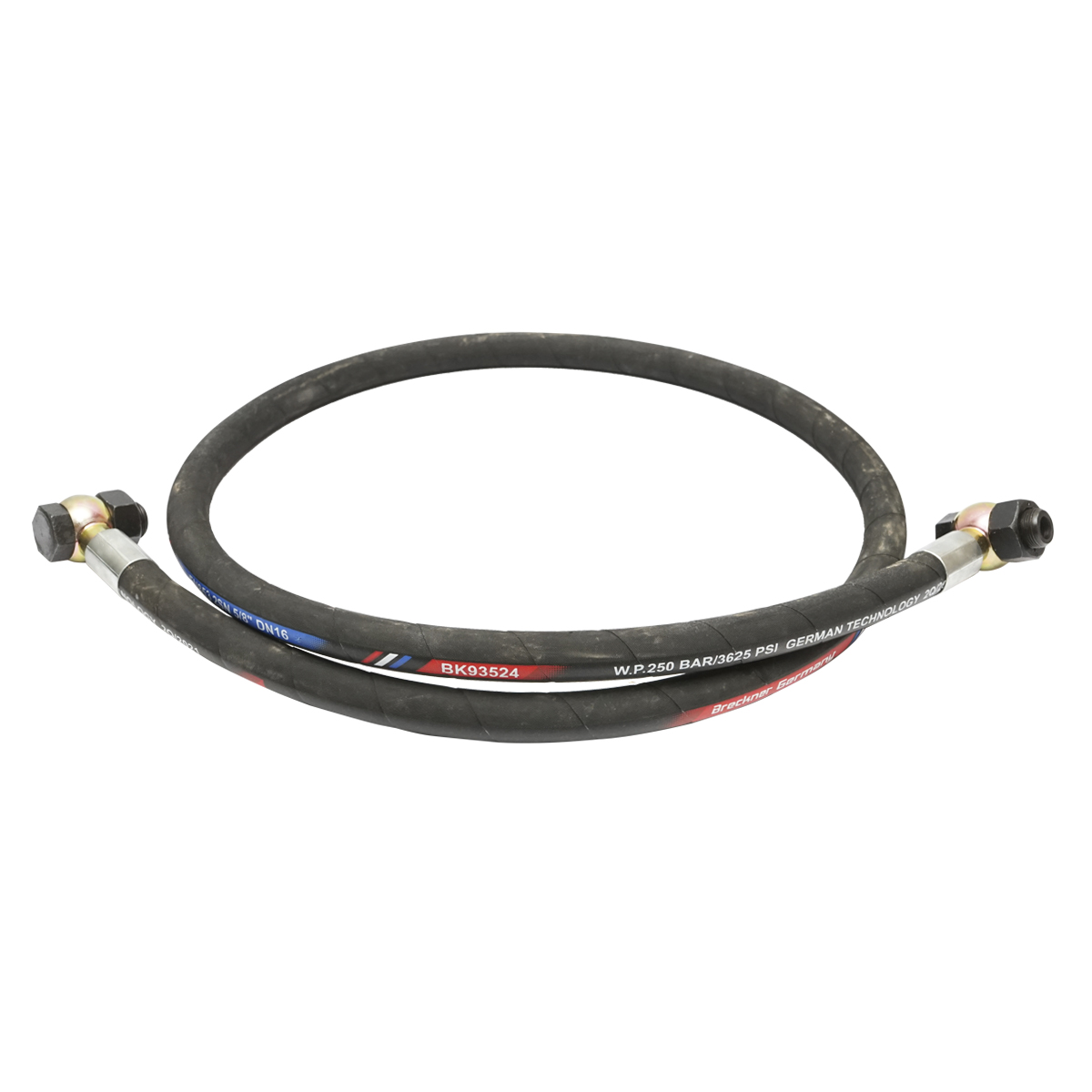 Furtun servodirectie U-650 DN16x2 L=2000mm 38.58.024 Tractor Forestier cu surub aerisire, cep M24  - imagine 2