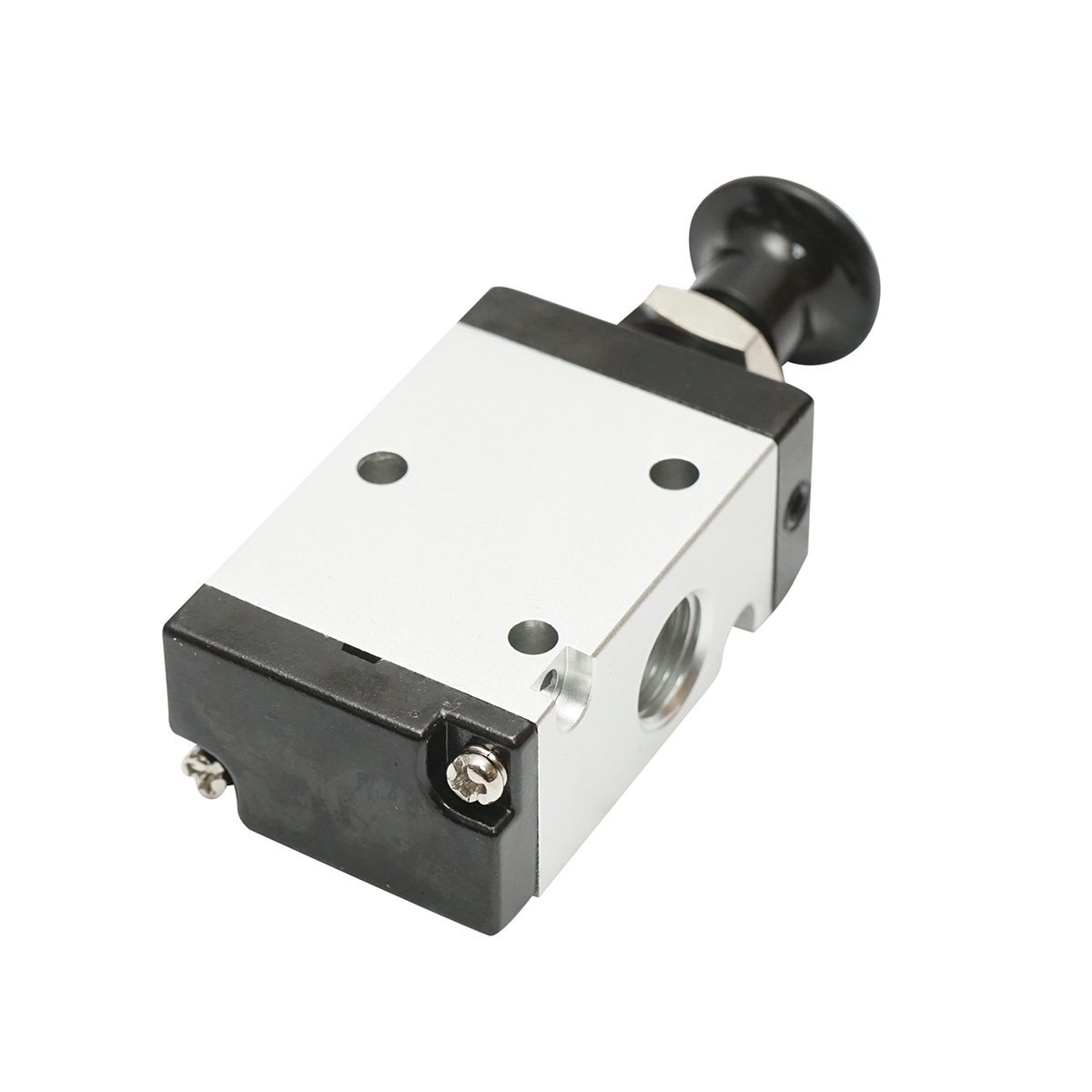 Electrovalva pneumatica 3 cai, 2 pozitii G 1/4 cu maner - imagine 5