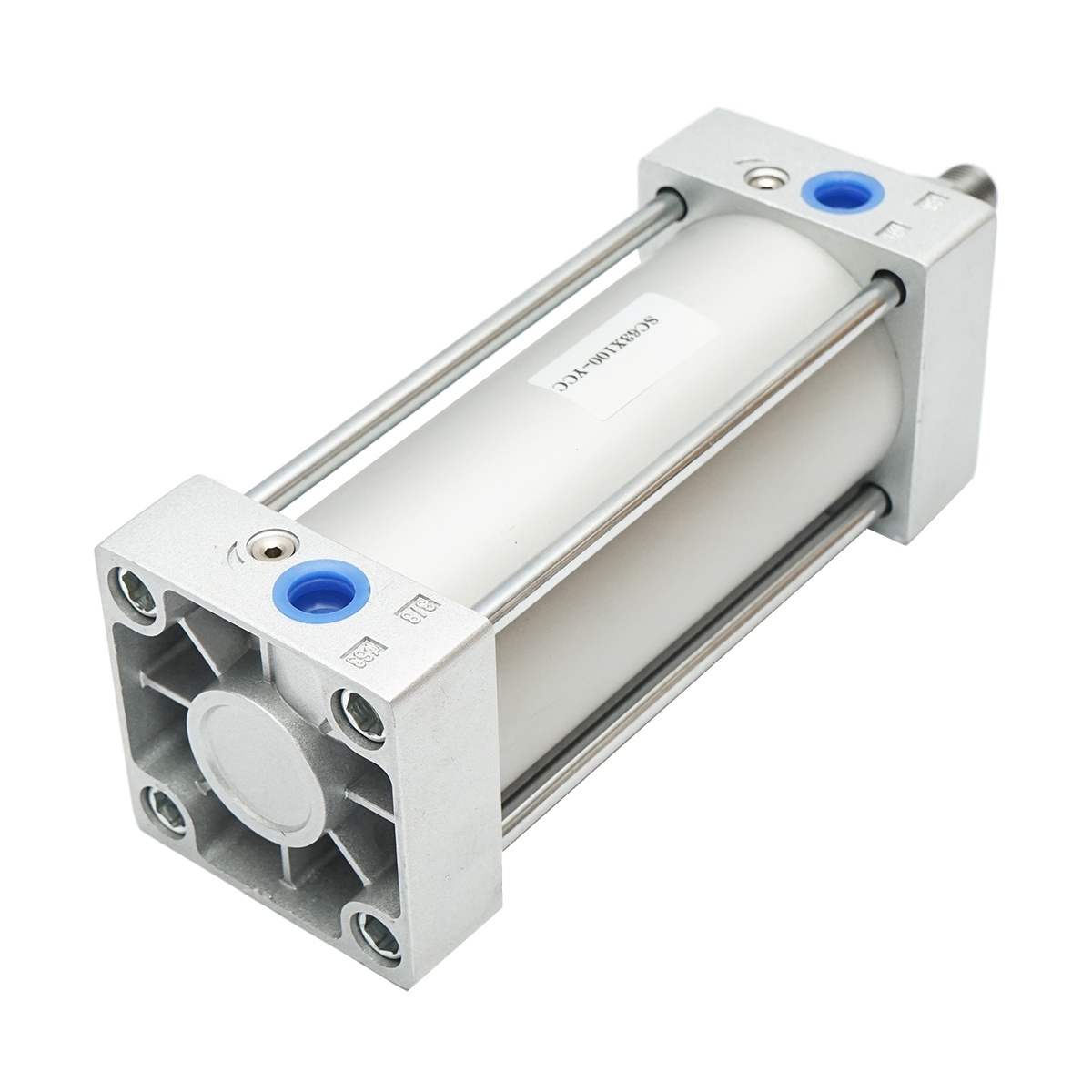 Cilindru pneumatic aluminiu fi 63mm, cursa 100mm - imagine 3