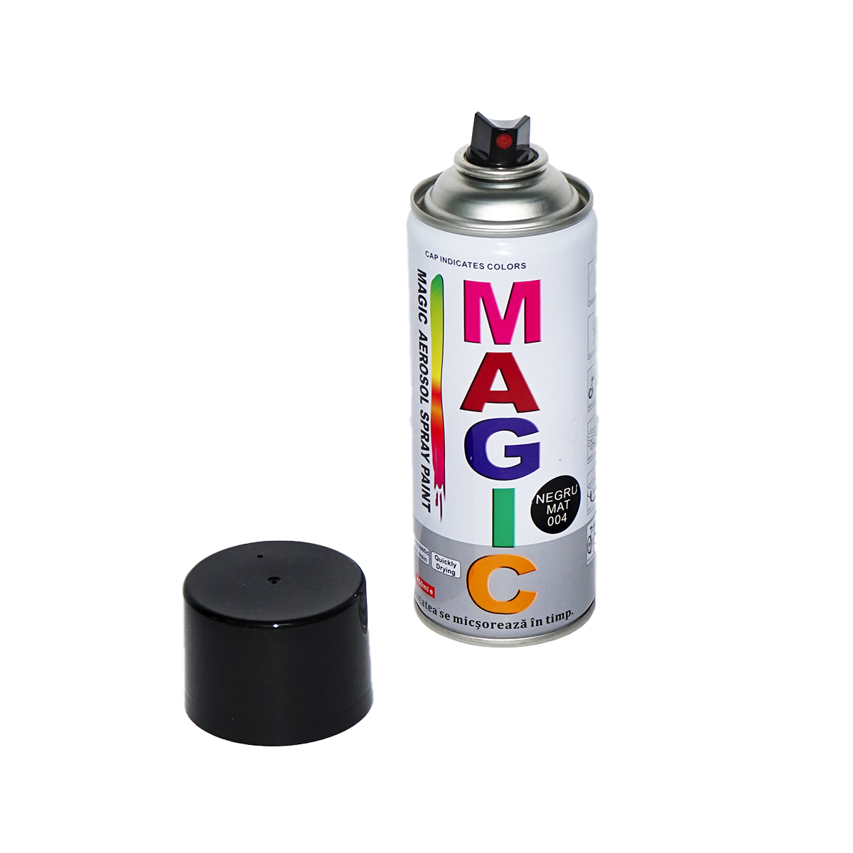 Spray vopsea Magic negru mat 004 450 ml - imagine 2