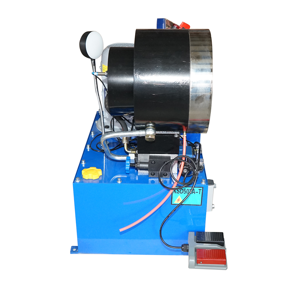 Masina de sertizat furtunuri hidraulice fi 6-51mm 3kW, 380V cu schimbare rapida Breckner Germany - imagine 4