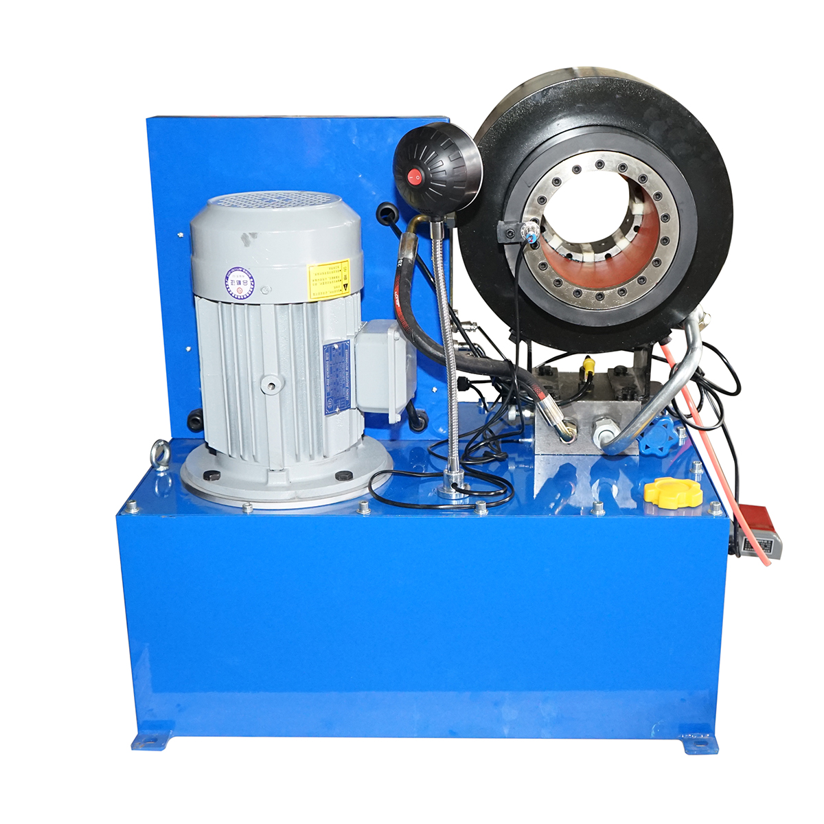 Masina de sertizat furtunuri hidraulice fi 6-51mm 3kW, 380V cu schimbare rapida Breckner Germany - imagine 2