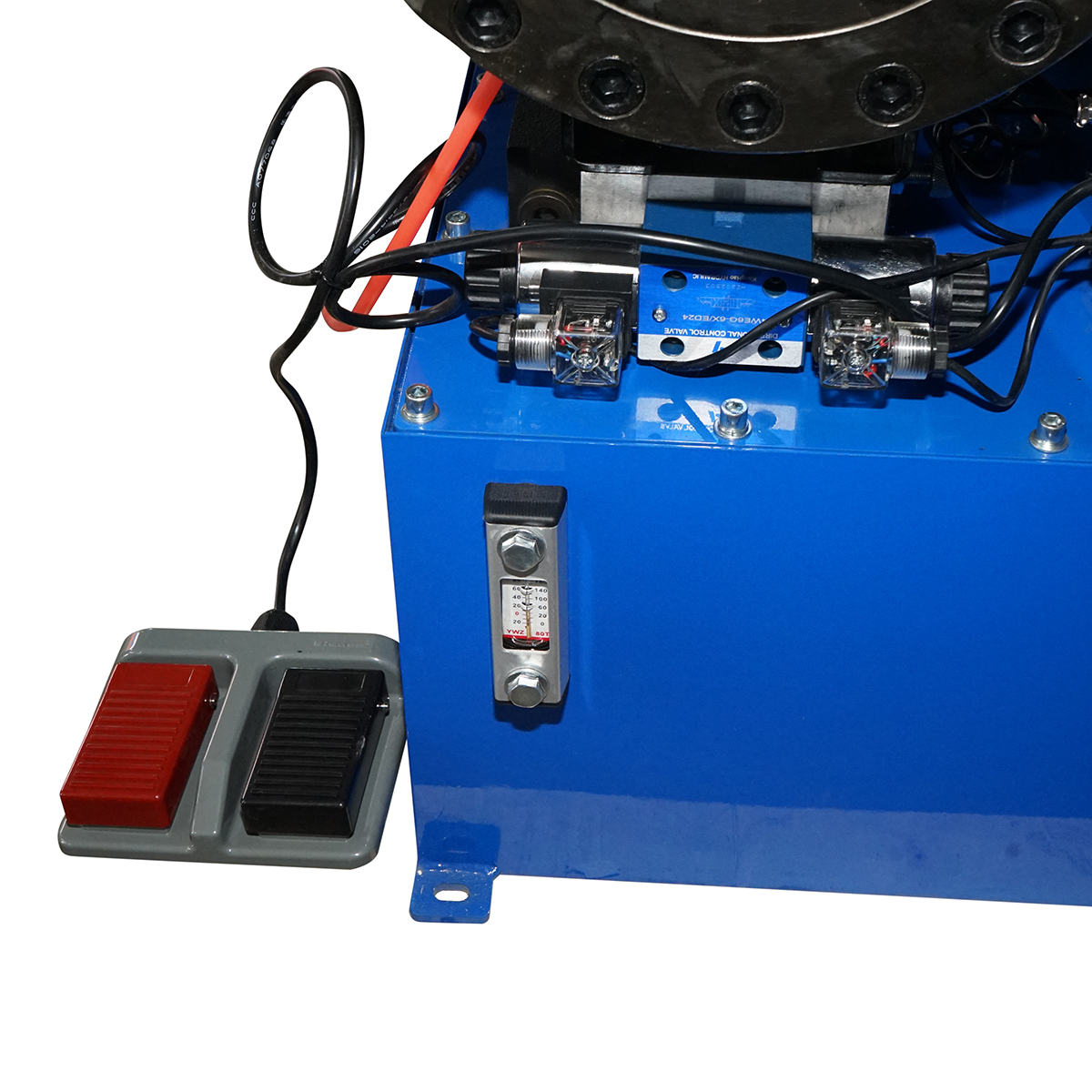 Masina de sertizat furtunuri hidraulice fi 6-51mm 3kW, 380V cu schimbare rapida Breckner Germany - imagine 8