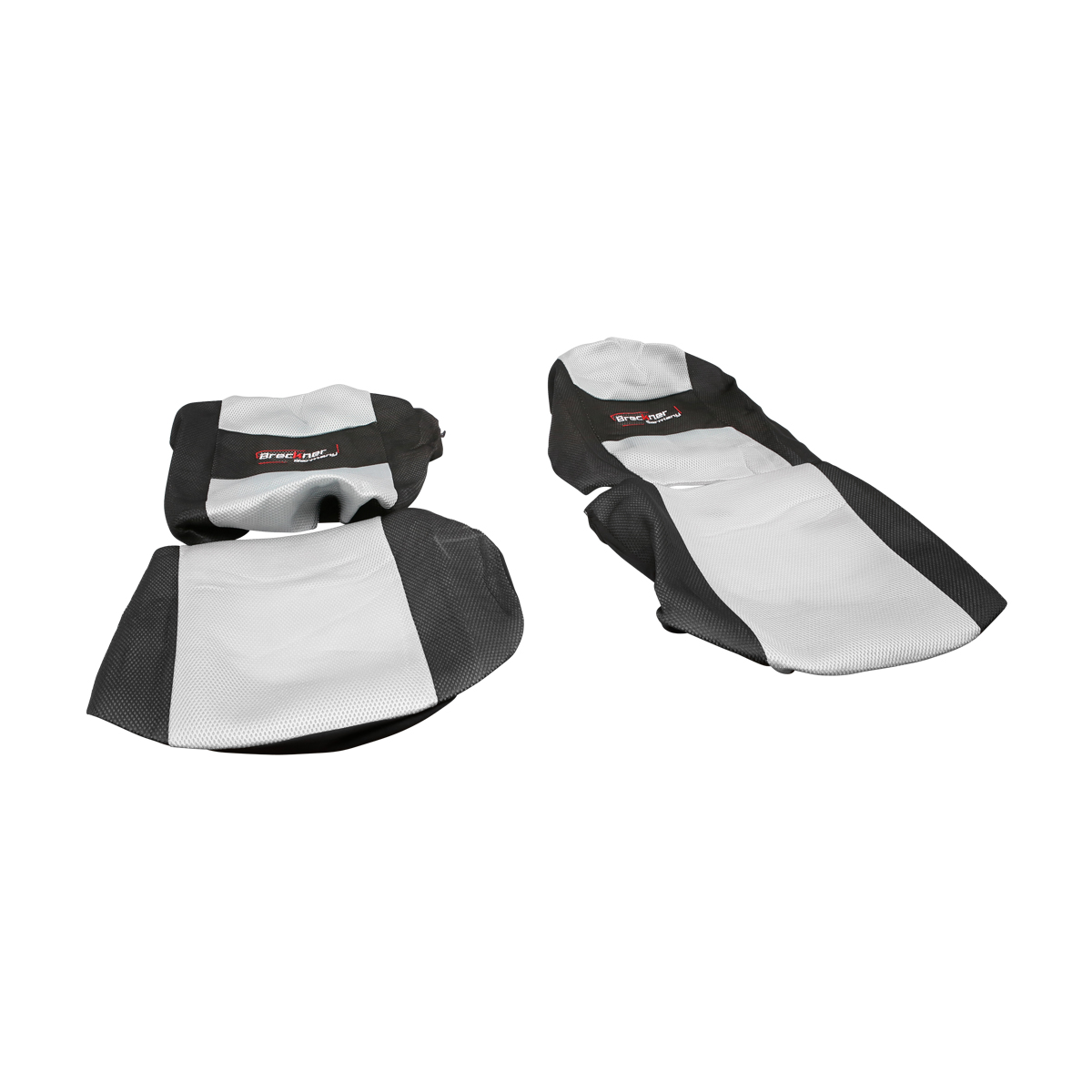 Set huse scaune universale negru gri Breckner Germany - imagine 3