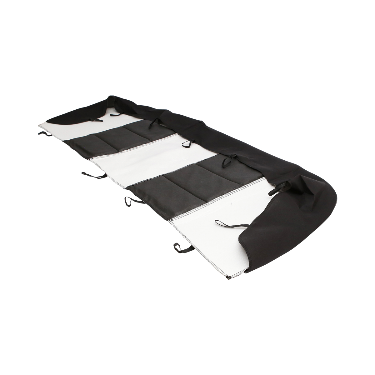 Set huse scaune universale gri negru - imagine 10