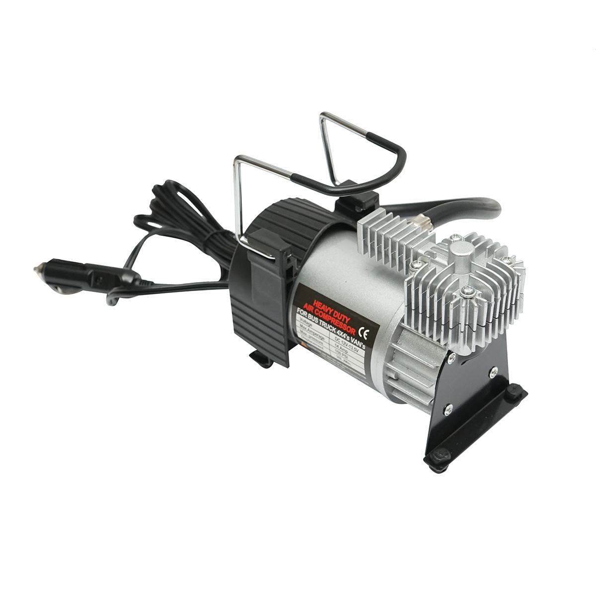Compresor aer umflat roti 12V 150PSI la priza bricheta auto Breckner Germany - imagine 4