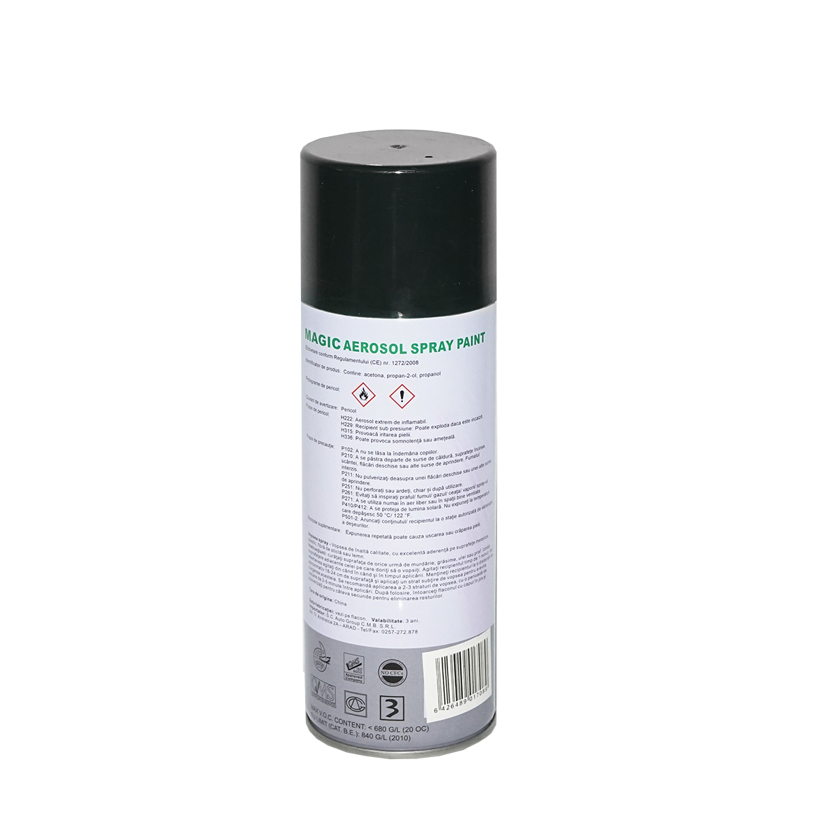 Spray vopsea Magic verde cameleon 51F 450 ml - imagine 3