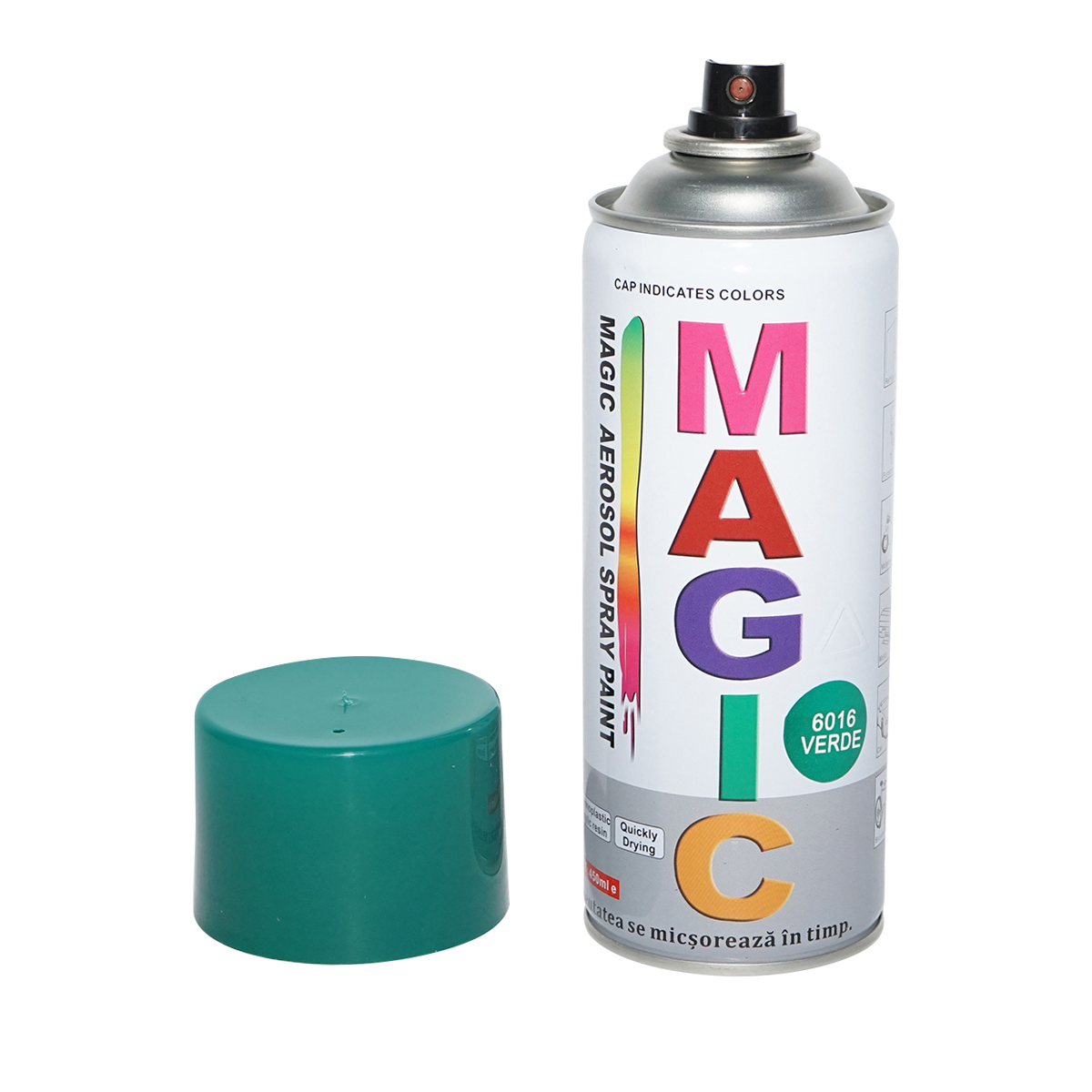 Spray vopsea Magic verde 6016 400 ml - imagine 3