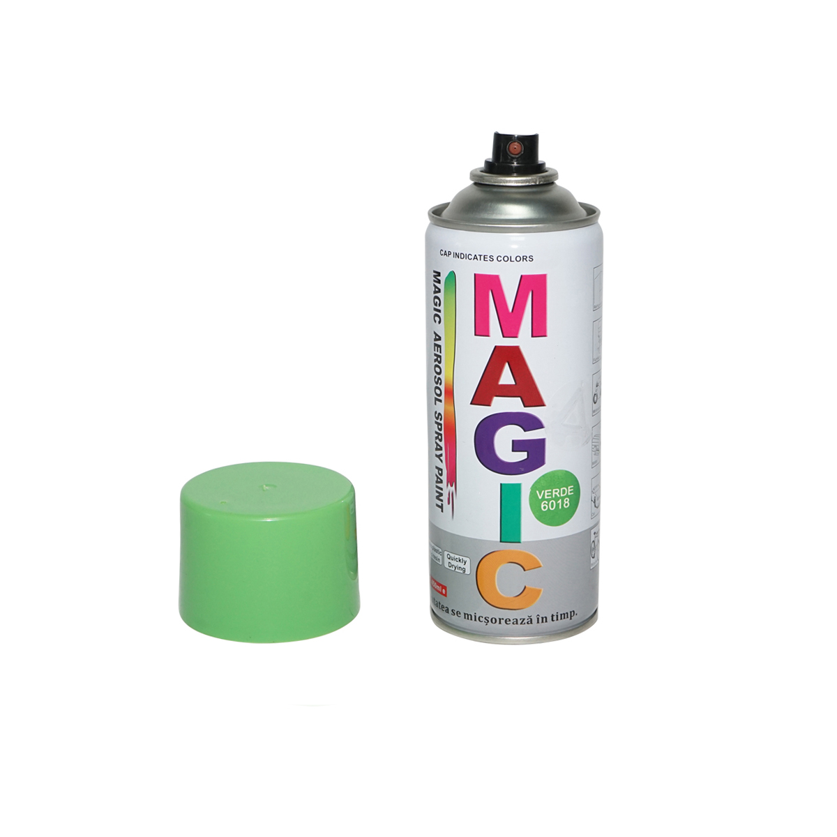 Spray vopsea Magic verde 6018 450 ml - imagine 3