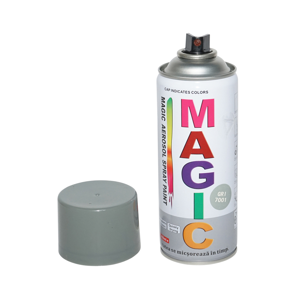 Spray vopsea Magic gri 7001 450 ml - imagine 3