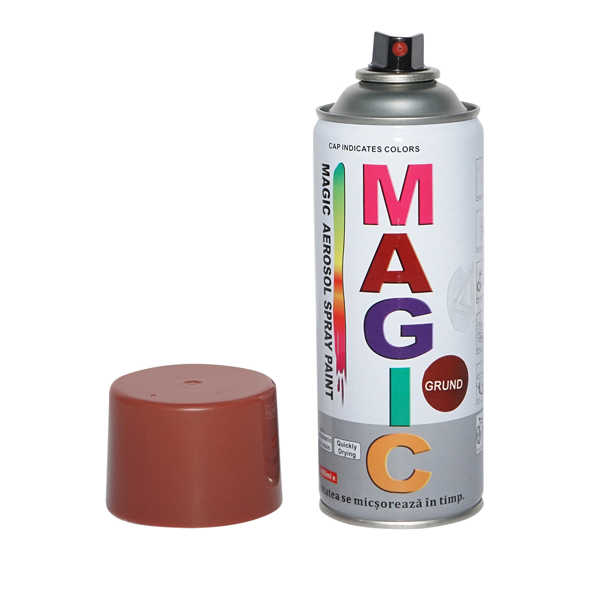 Spray vopsea Magic grund maro 450 ml - imagine 3