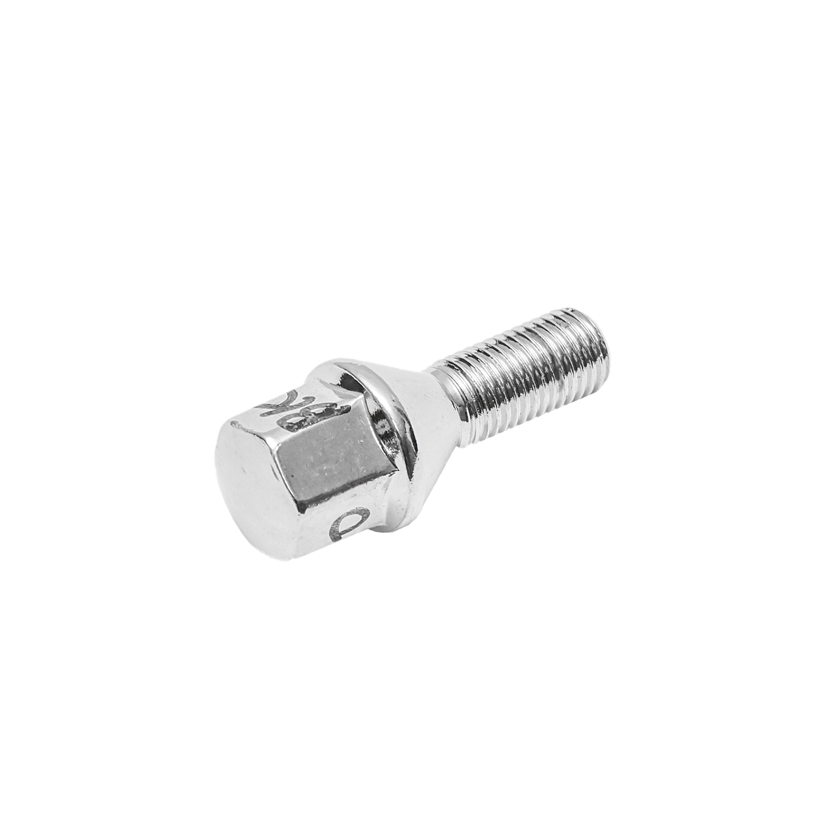 Prezon roata cromat Dacia Logan sau Duster M12 con fix, hexagon 17mm 8200610460 - imagine 3