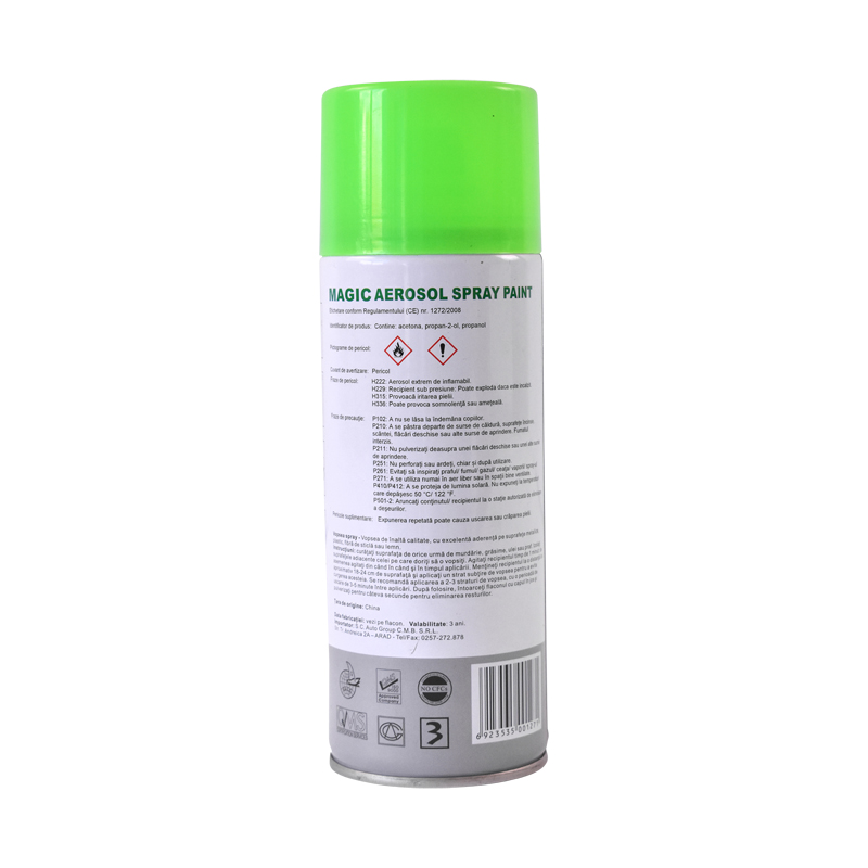 Spray vopsea verde fluorescent 1005 450 ml - imagine 3